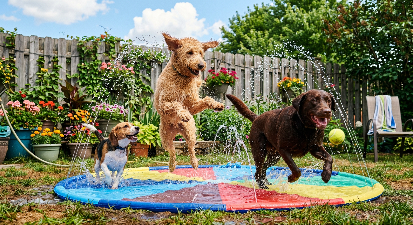 Backyard Dog Water Park: DIY Splash Pads for Hot Summer Days - mid-article image - backyard dog water park