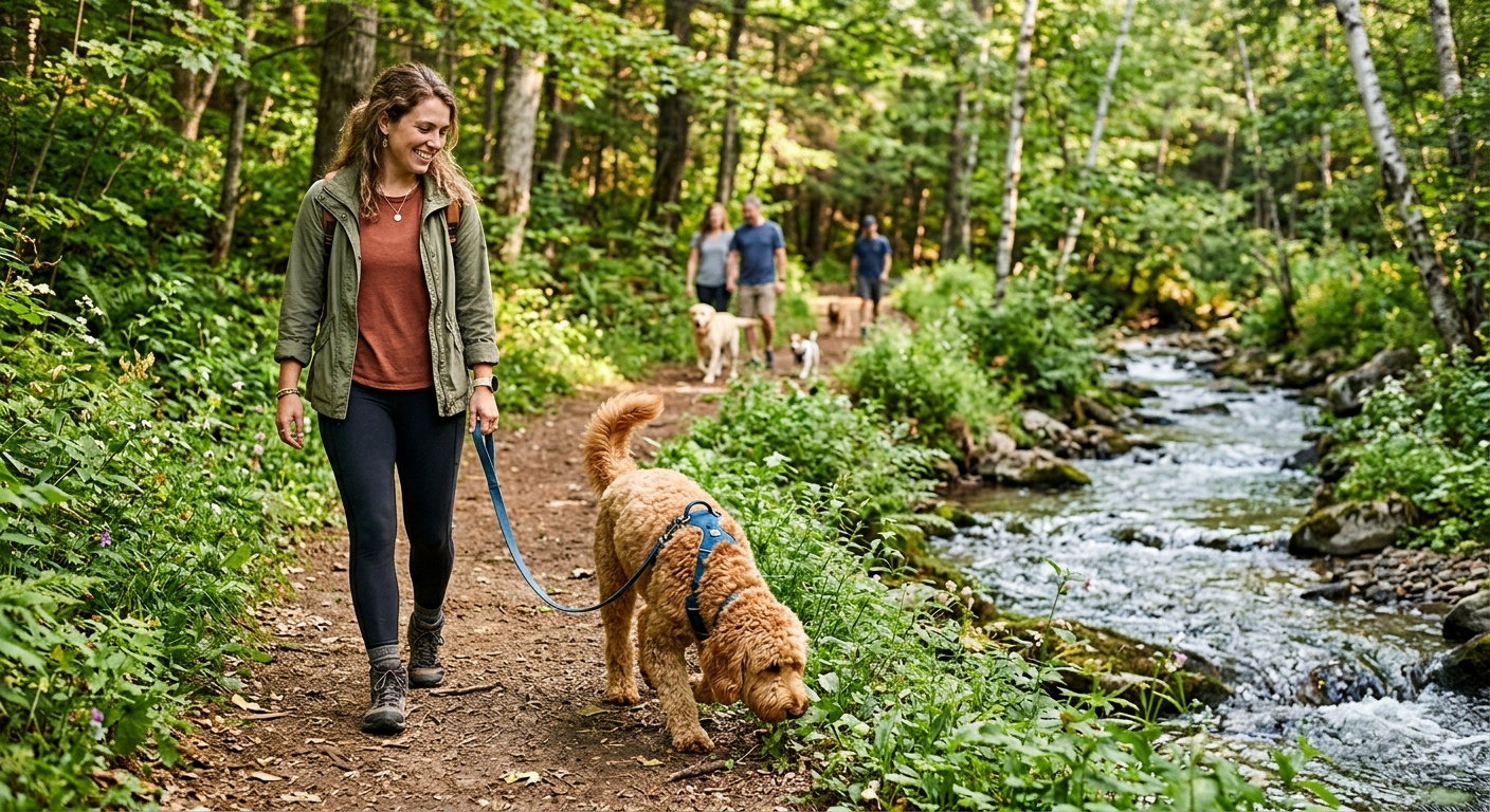 Best Dog Walking Trails and Parks in Your Area: A Golden Doodle's Guide - mid-article image - dog walking park near me