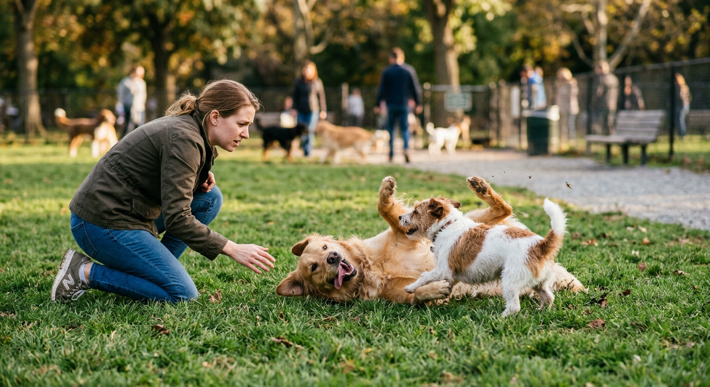 Dog Park Injuries: Common Accidents and When to See the Vet - mid-article image - dog park injuries