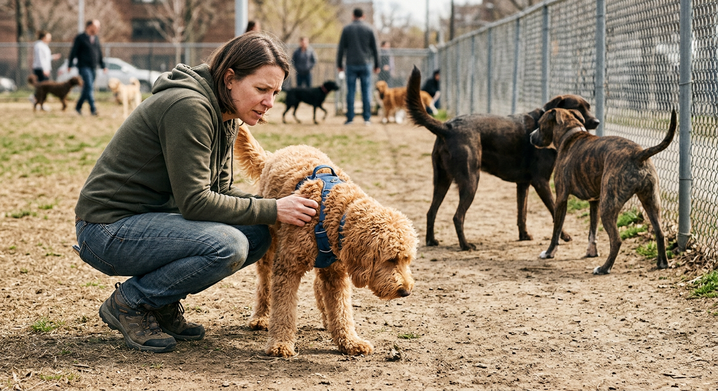 Dog Park Red Flags: When to Leave Immediately | Dog Park Safety Tips - mid-article image - dog park safety tips