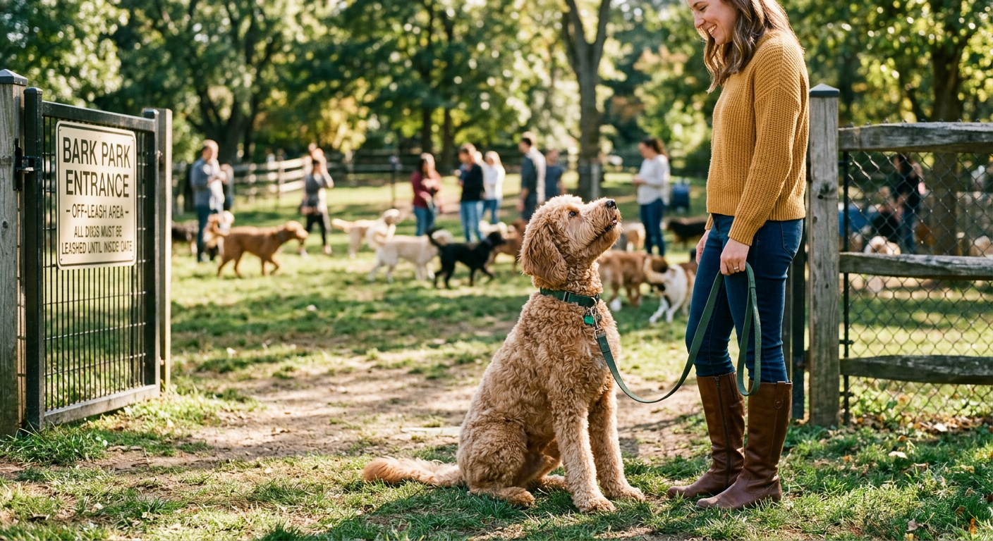 Dog Parks as Socialization Tools: Do's and Don'ts for a Happy, Well-Adjusted Pup - supporting image - dog park socialization