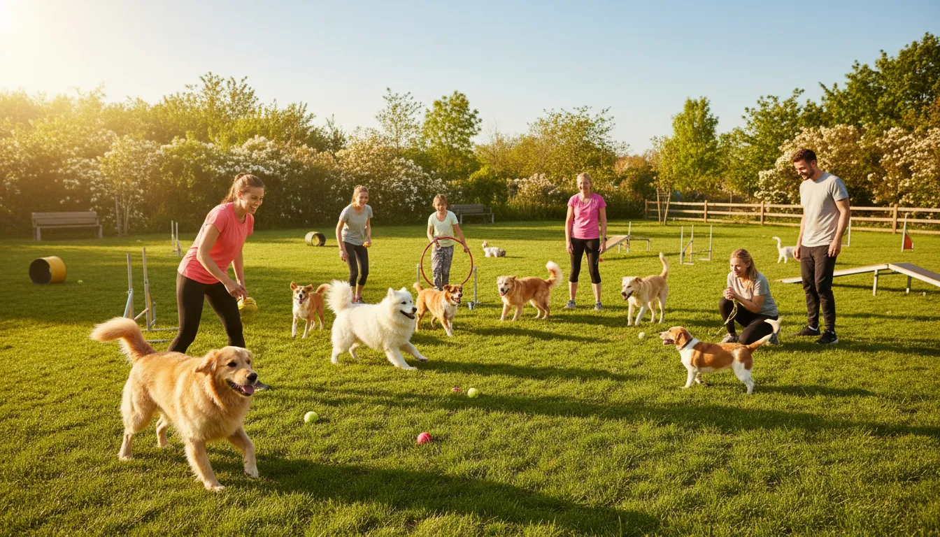 Enjoying Socialization at Your Doggie Park Near Me Activities Community Fun