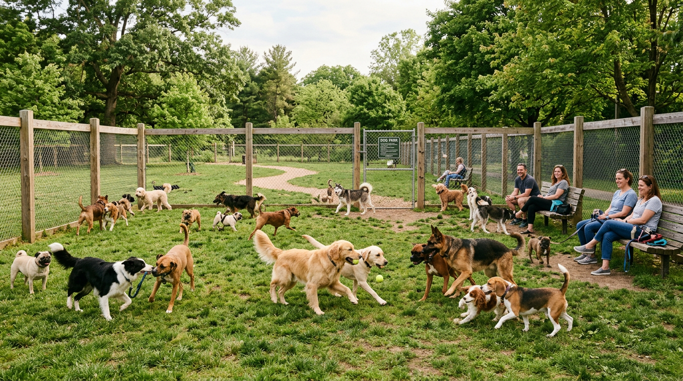 Fenced vs Unfenced Dog Parks: Which Is Safer for Your Pup? - mid-article image - fenced dog park near me
