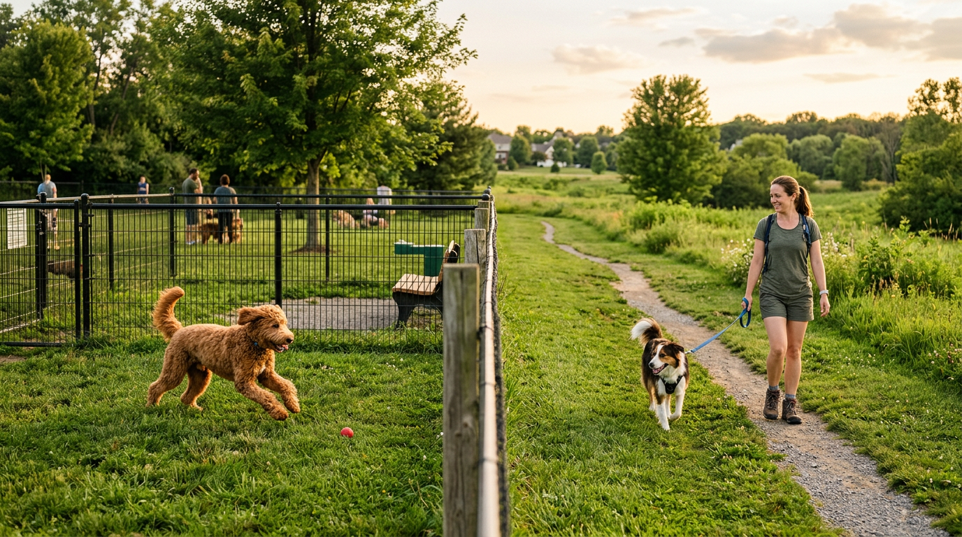 Fenced vs Unfenced Dog Parks: Which Is Safer for Your Pup? - supporting image - fenced dog park near me
