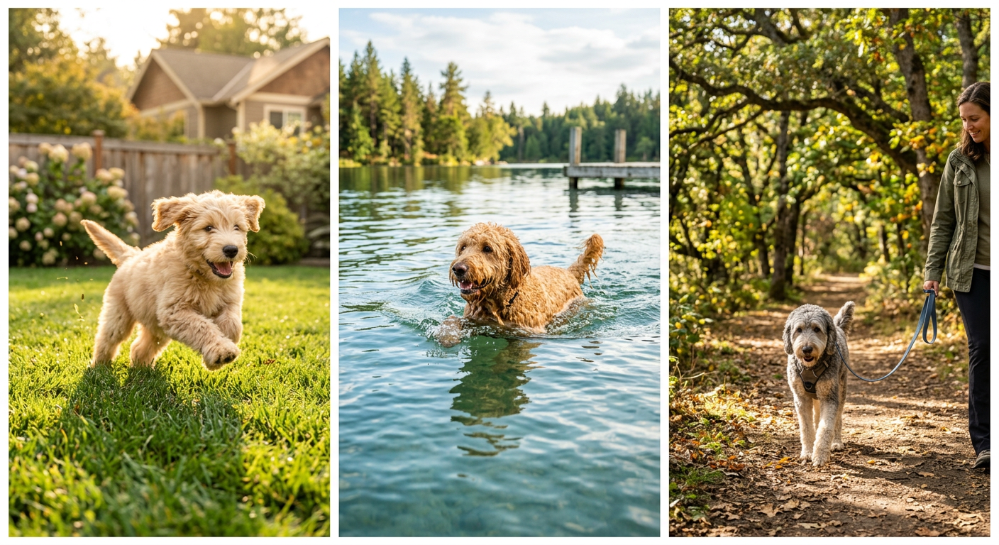 How Much Exercise Does Your Dog Really Need? A Golden Doodle's Honest Guide - supporting image - dog exercise