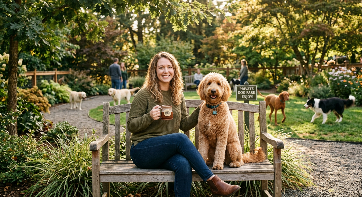 Private Dog Parks: Are They Worth the Membership? A Golden Doodle's Honest Review - supporting image - private dog park near me