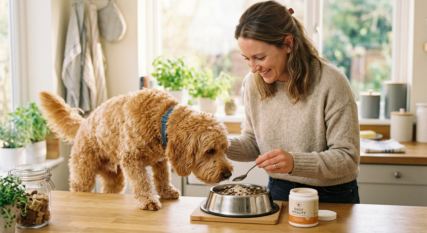 Probiotics for Dogs: Do They Actually Work? A Golden Doodle's Honest Review - mid-article image - dog probiotic supplements