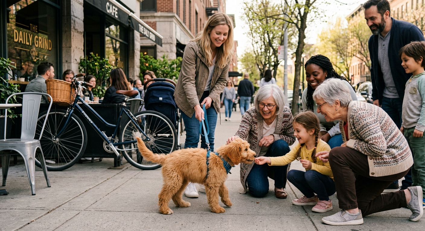 Puppy Socialization Checklist: Everything Your Pup Needs to Experience - mid-article image - puppy socialization checklist