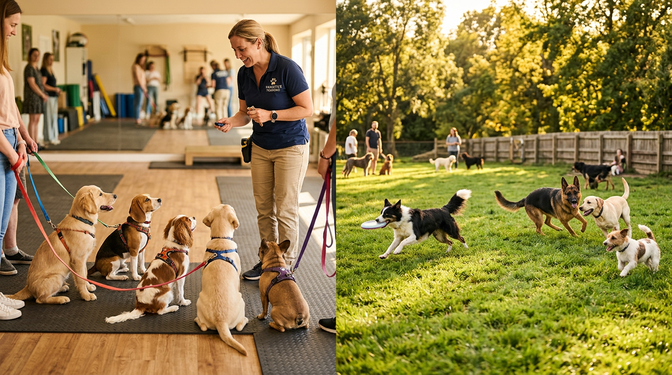 Puppy Socialization Classes vs. Dog Parks: Which Is Better for Your Pup? - supporting image - puppy socialization classes