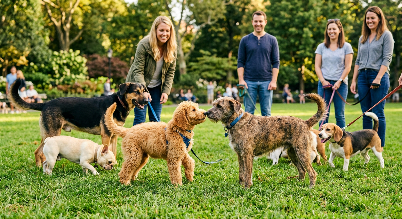 Puppy Socialization: The Critical Window You Can't Miss - mid-article image - puppy socialization